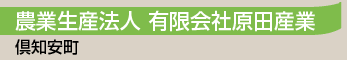 農業生産法人 有限会社原田産業／倶知安町