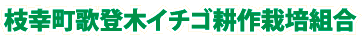 枝幸町歌登木イチゴ耕作栽培組合